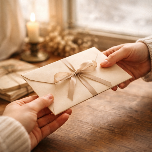 Presentkort - Ge bort ett års berättelse till någon annan.